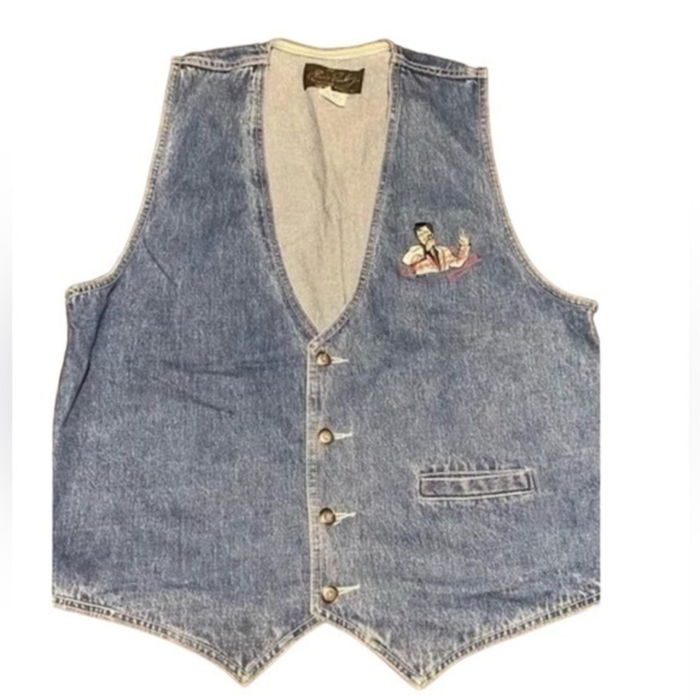 EPE Elvis Presley Enterprises signature series vintage denim vest
RARE